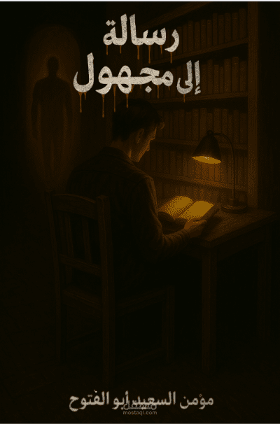 "تصميم غلاف كتاب قصصي احترافي (Horror/Thriller Book Cover) - خلق عمق بصري يعكس أجواء الغموض والإثارة."