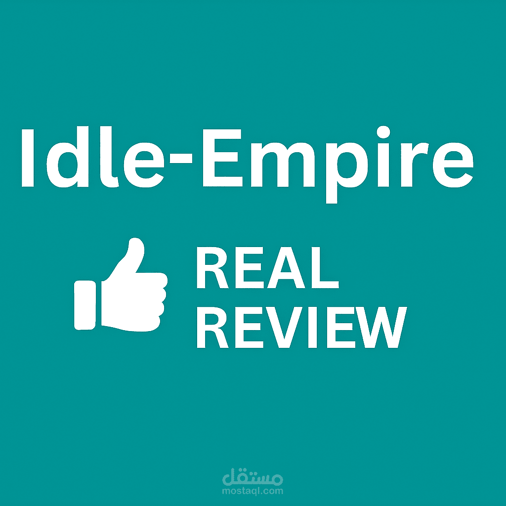تجربة تطبيق Idle-Empire – ربح حقيقي بدون VPN أو إحالات
