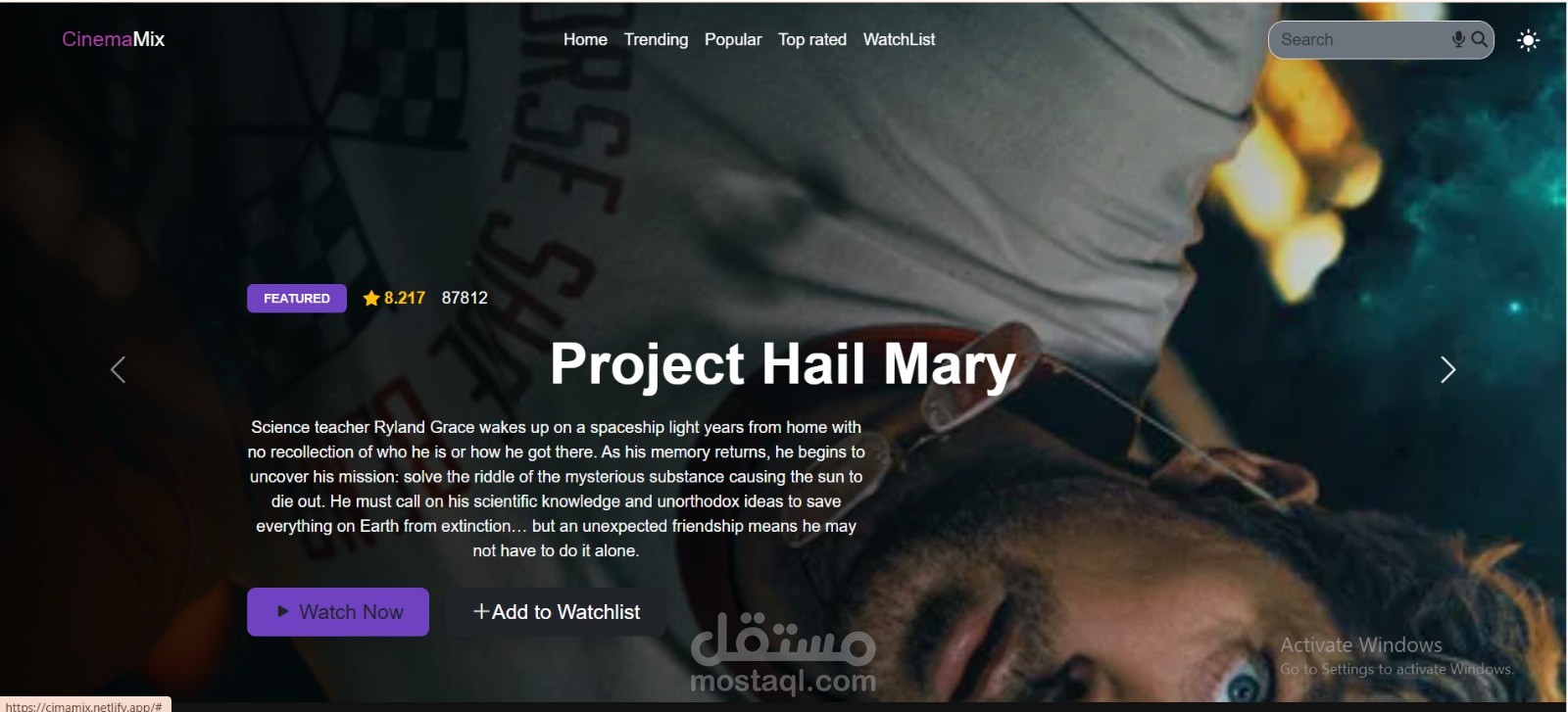 Movies Website