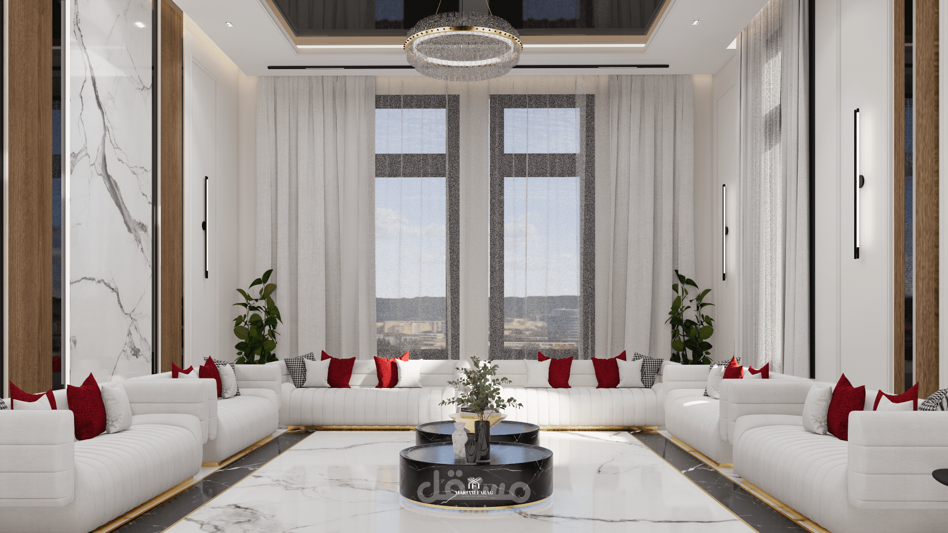 تصميم مجلس سيدات بالسعوديه
