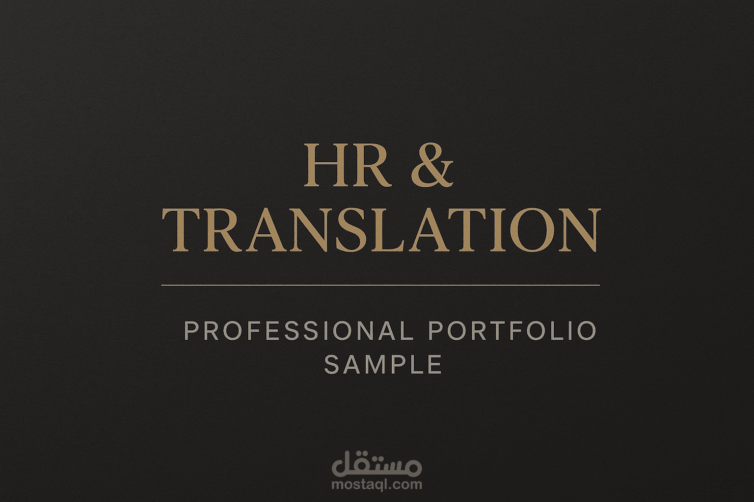 ترجمة سياسات الموارد البشرية من الإنجليزية إلى العربية