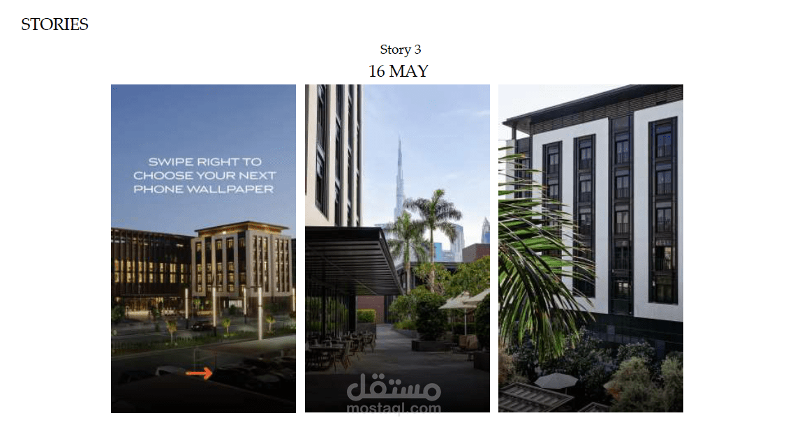 خطة محتوى شهرية لفندق فاخر | Monthly Social Media Content Plan for Luxury Hotel