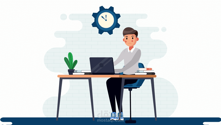 موشن جرافيك يوضح معاير التفضيل لدى وزارة العمل الفلسطينية