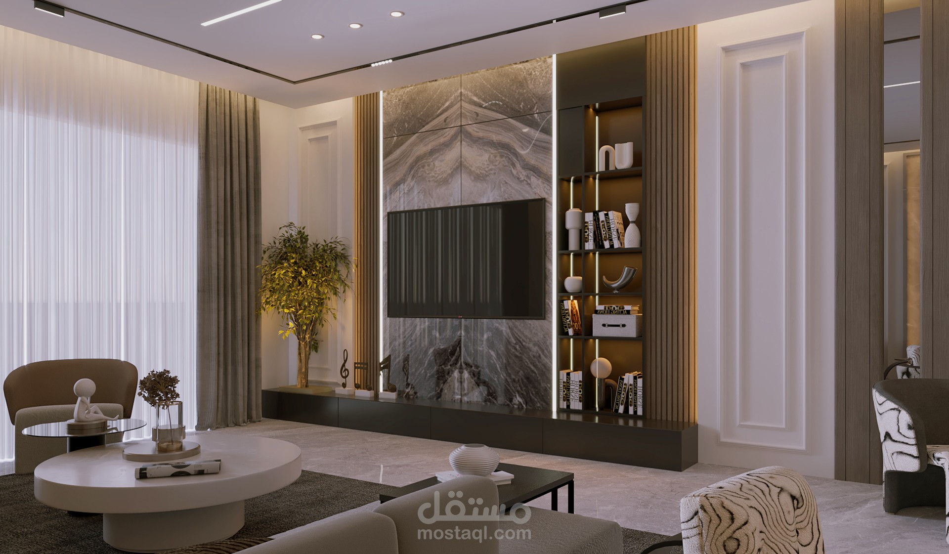 تصميم حديث لرسيبشن