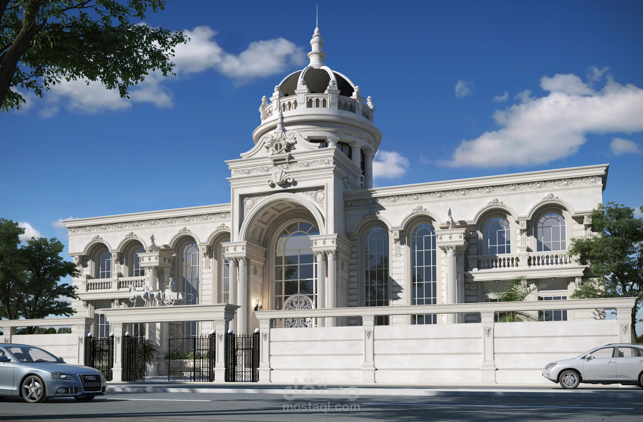 تصميم قصر