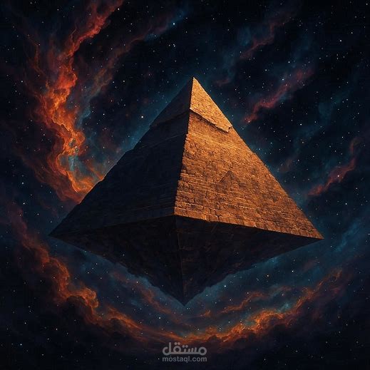 لوحة فنية رقمية واقعية بخلفية خيالية (AI Digital Art)