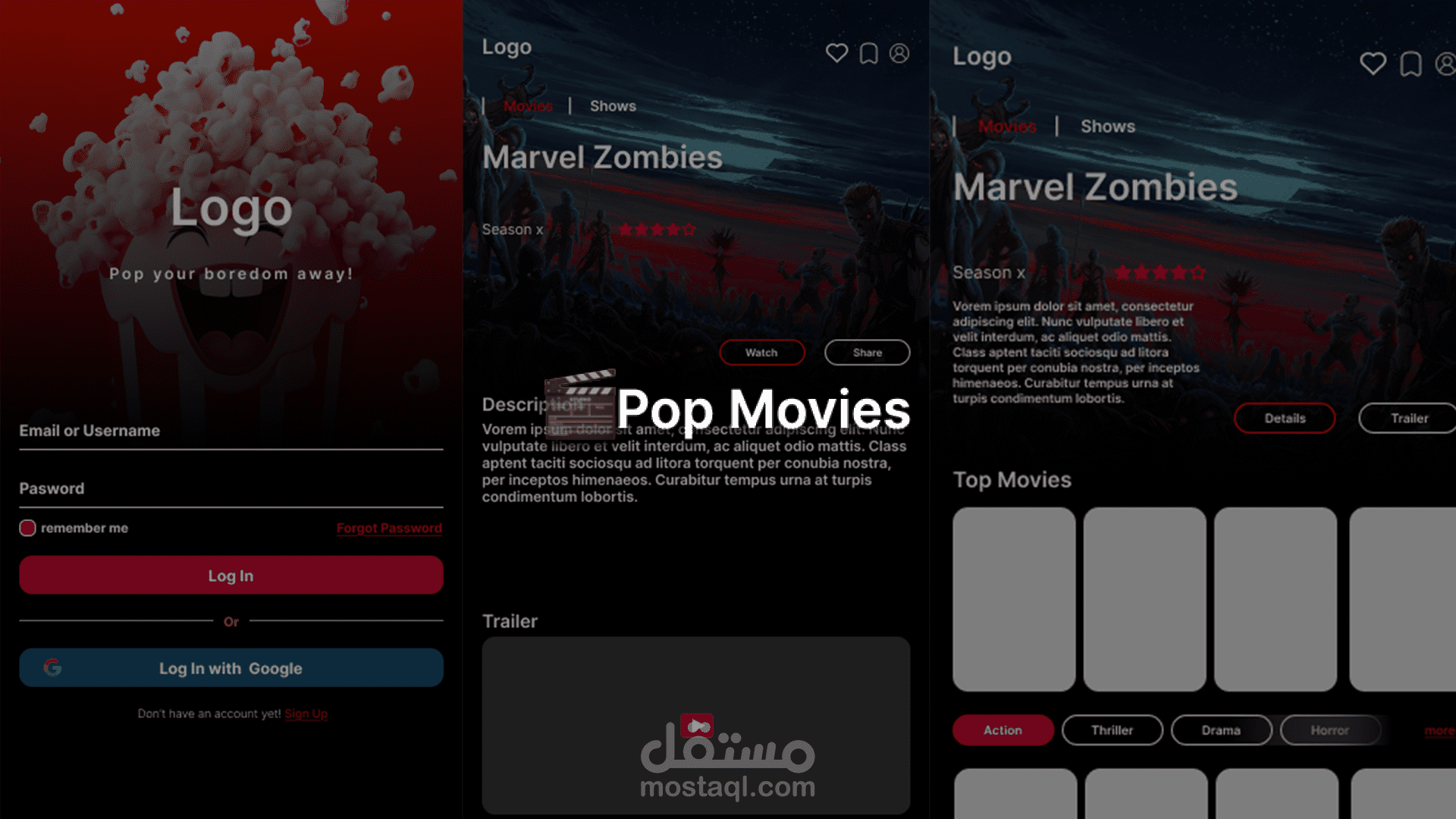 Android  Movie app using Kotlin + XML