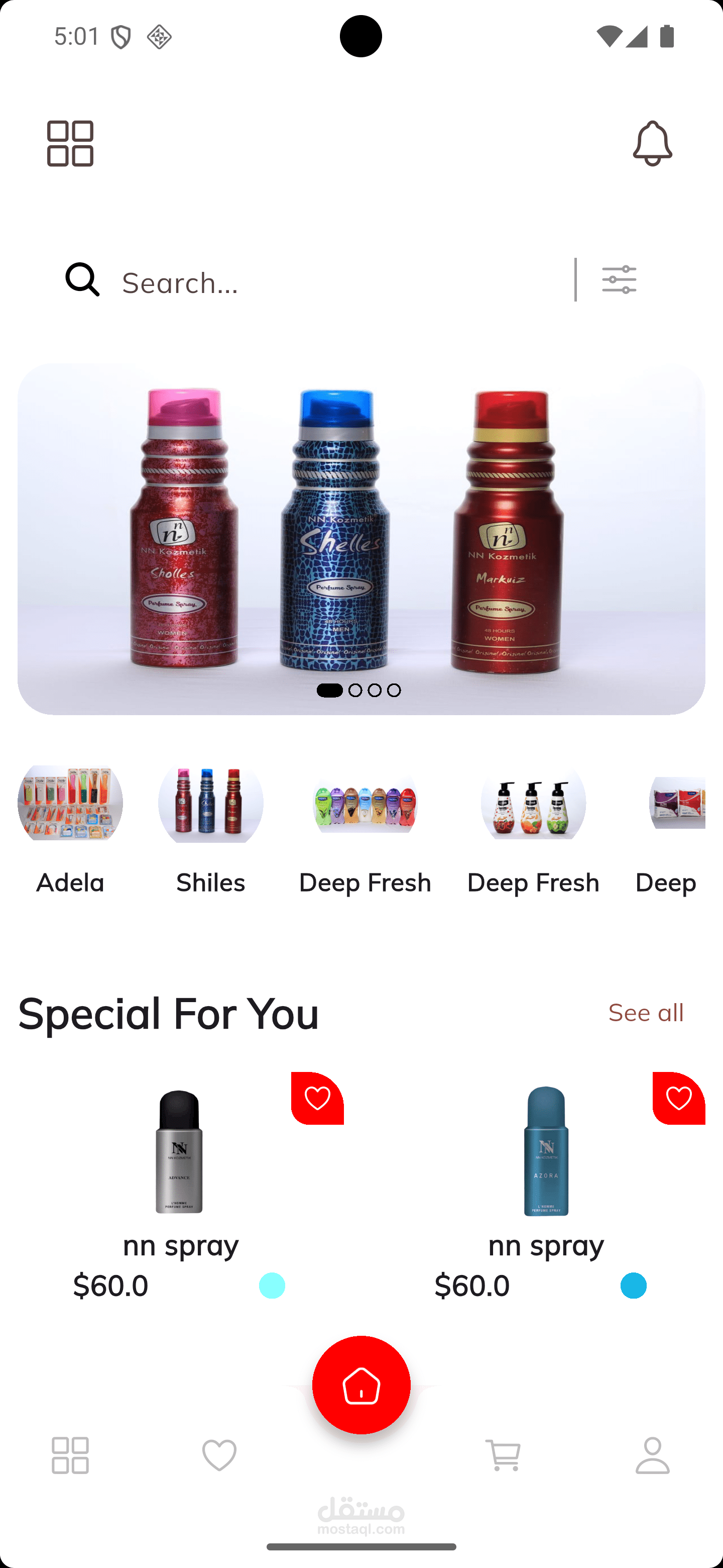 E commerce app