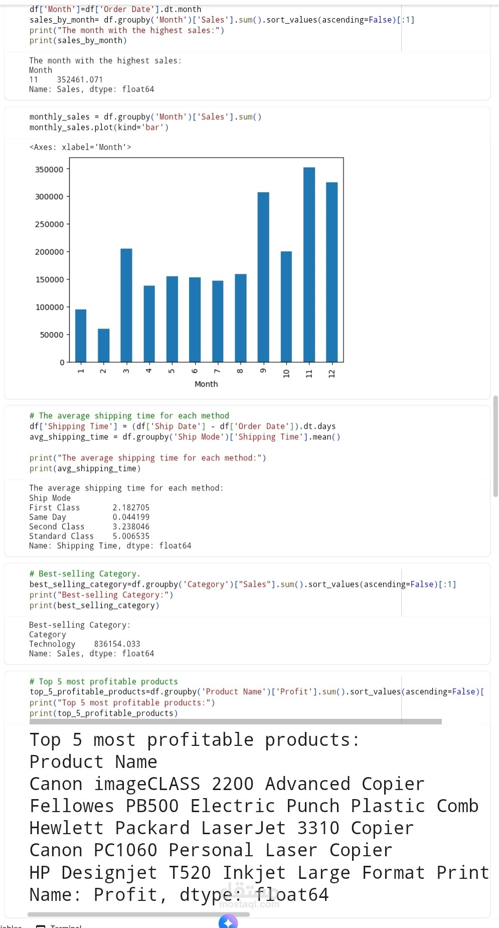 Superstore Sales Dashboard & Predictive Analysis