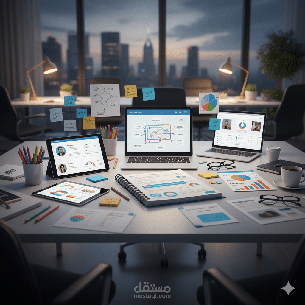 اعداد خطة تسويقية احترافية