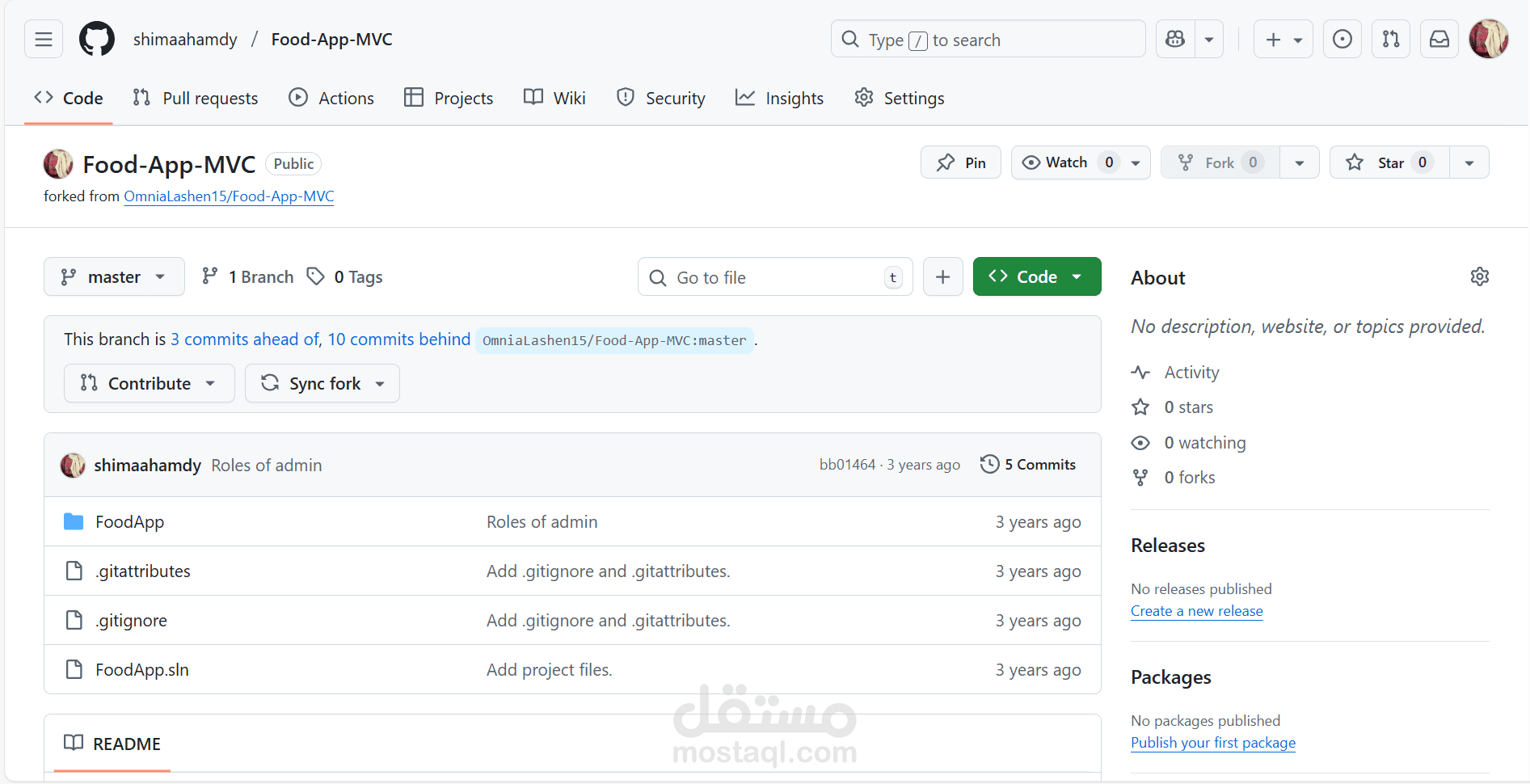 Full stack developer for online food delivery