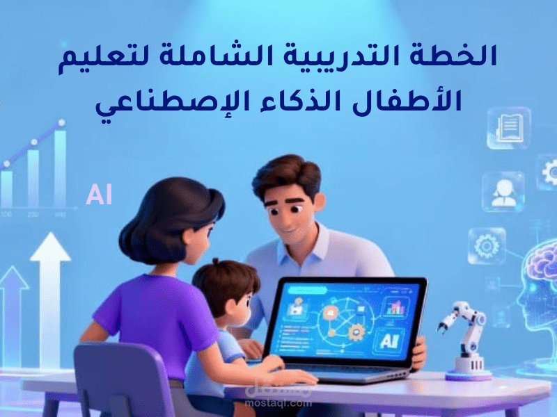 تقرير عن الخطة التدريبية لتعليم الاطفال الذكاء الاصطناعي