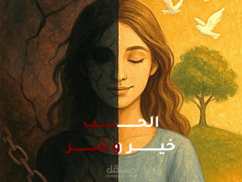 قصة عن الحب خير وشر