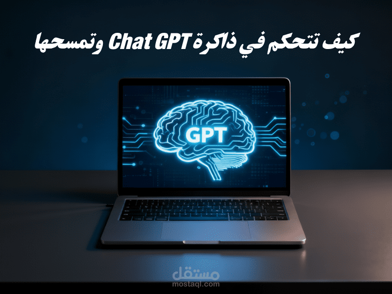 تقرير ارشادي بعنوان وتمسحها Chat GPT كيف تتحكم في ذاكرة