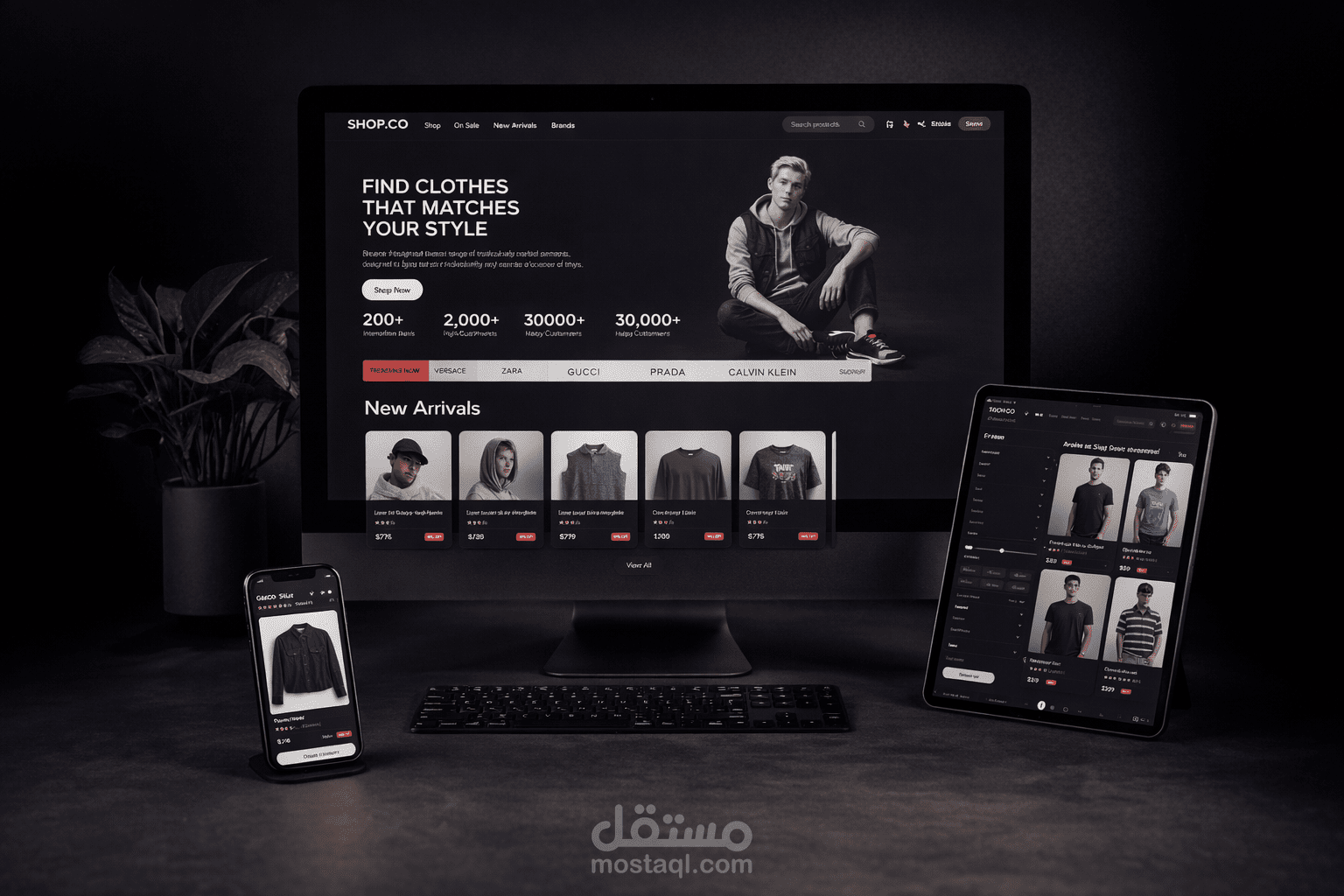 E-Commerce SPA (Single Page Application)