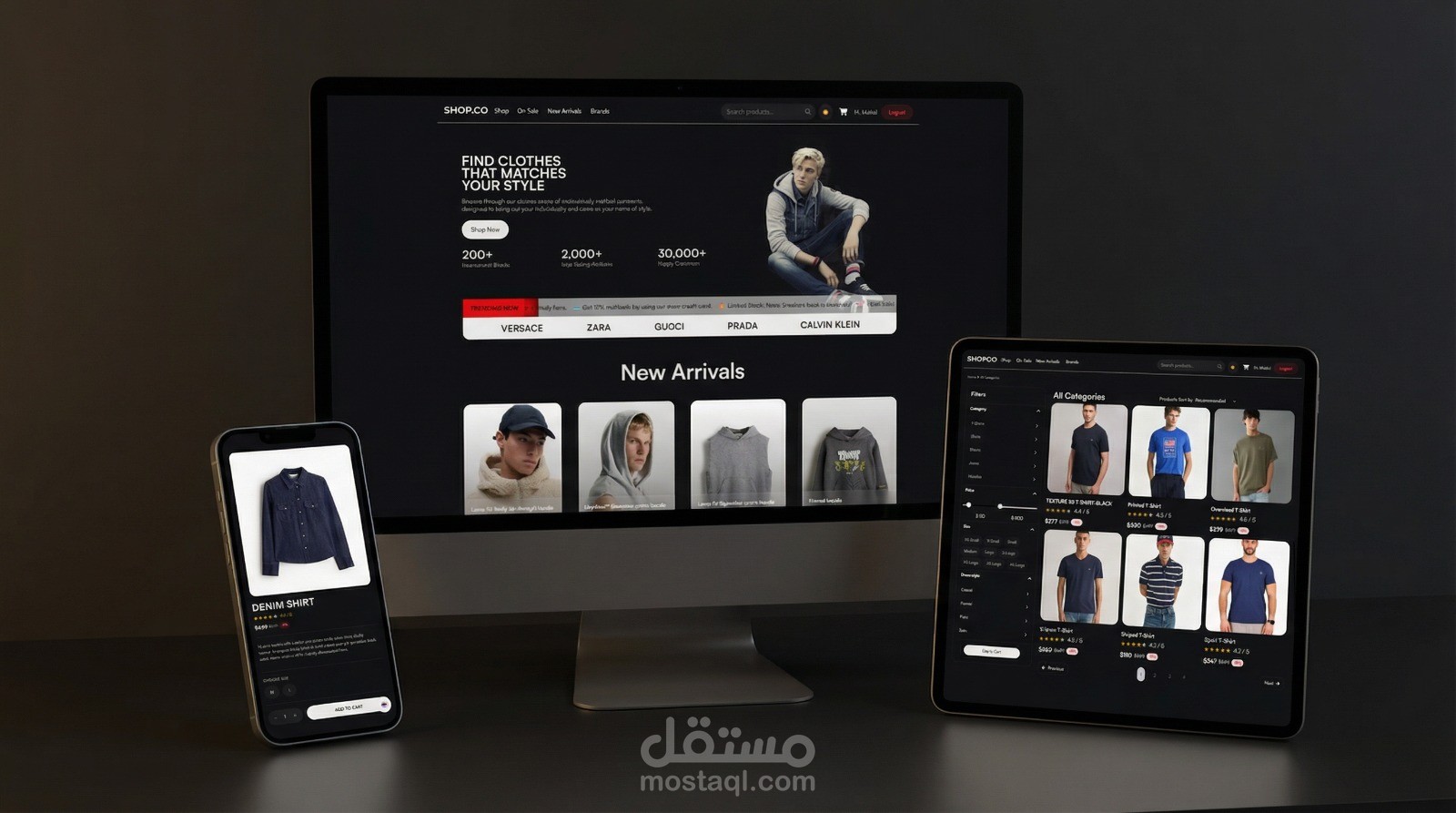 E-Commerce SPA (Single Page Application)