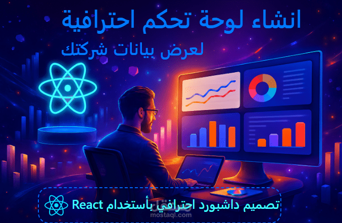 تصميم dashboard  لتحليل بيانات شركتك -react