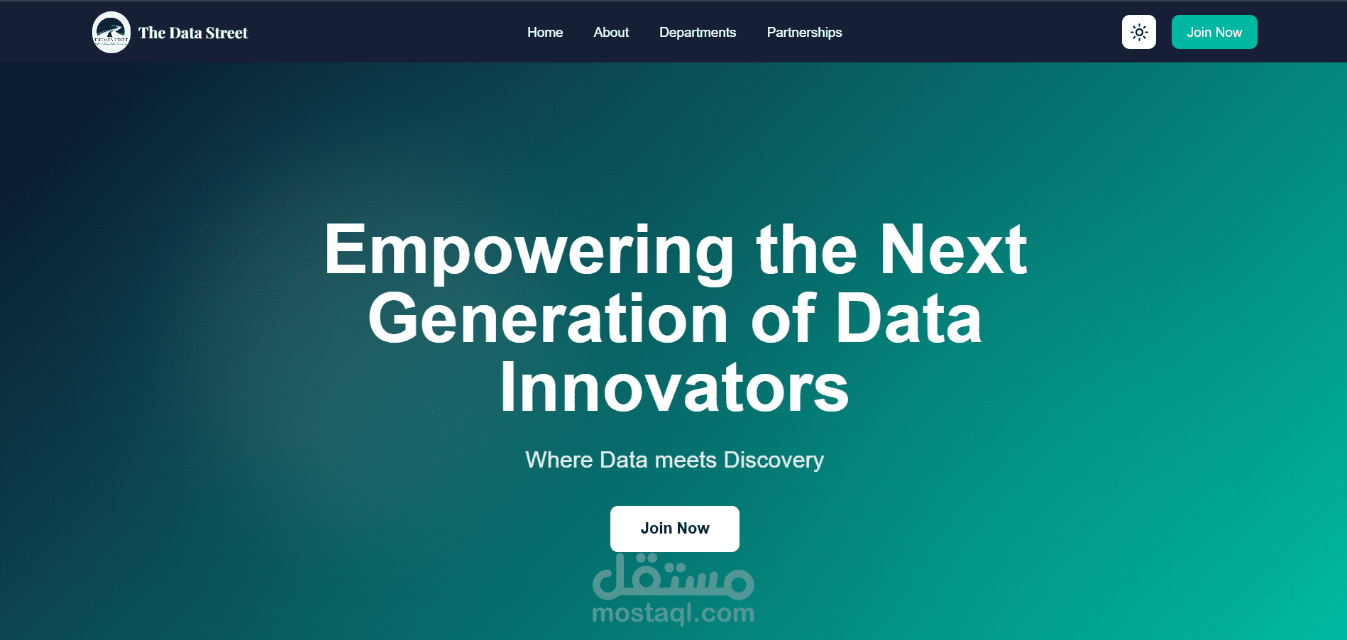 The Data Street Student Activity Website v2