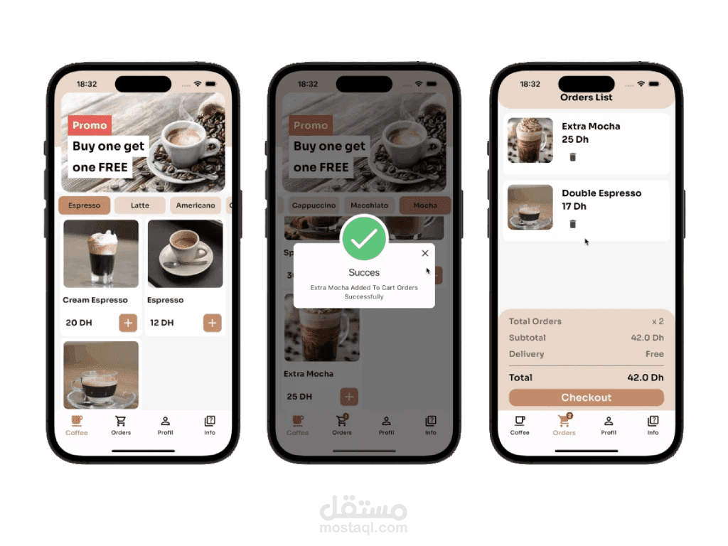 coffee shop application