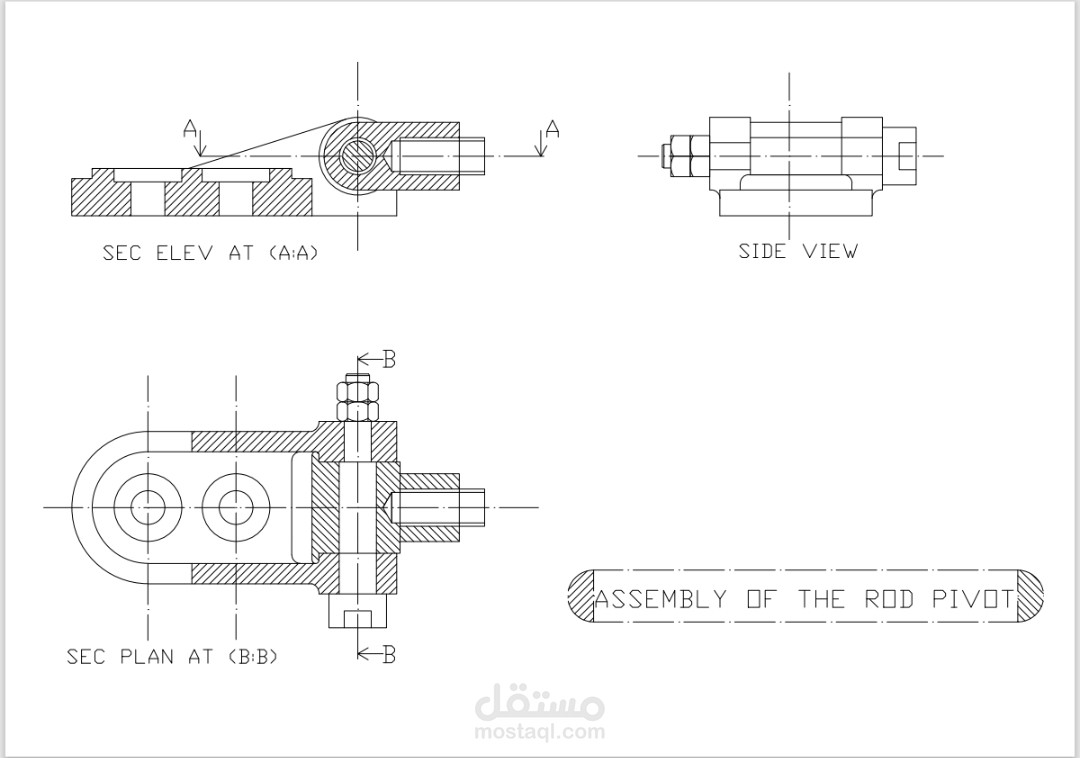تصميم ميكانيكي احترافي باستخدام AutoCAD تحويل رسومات 2D إلى نموذج 3D دقيق