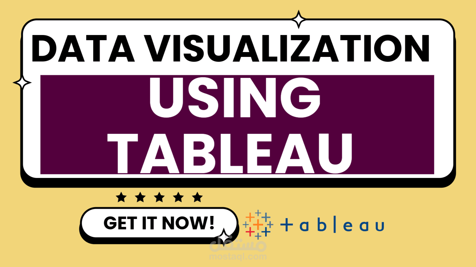 تمثيل البيانات بإستخدام (Tableau) (Data Analysis And Visualization)