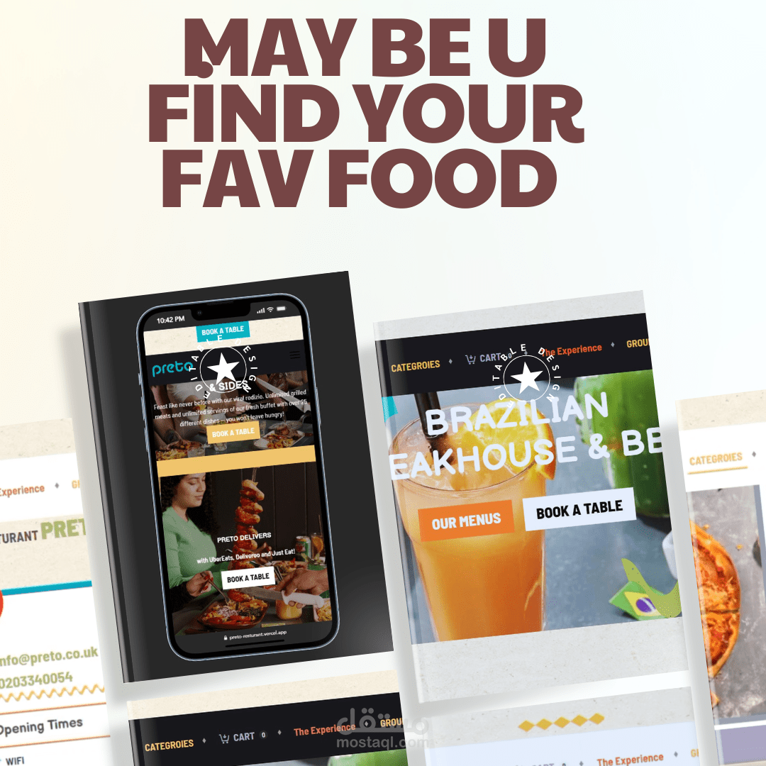 بريتو ريستورانت هو إطار عمل شامل مبني على Angular، مصمم خصيصًا لبناء تطبيقات مطاعم وخدمات توصيل طعام قابلة للتوسع.