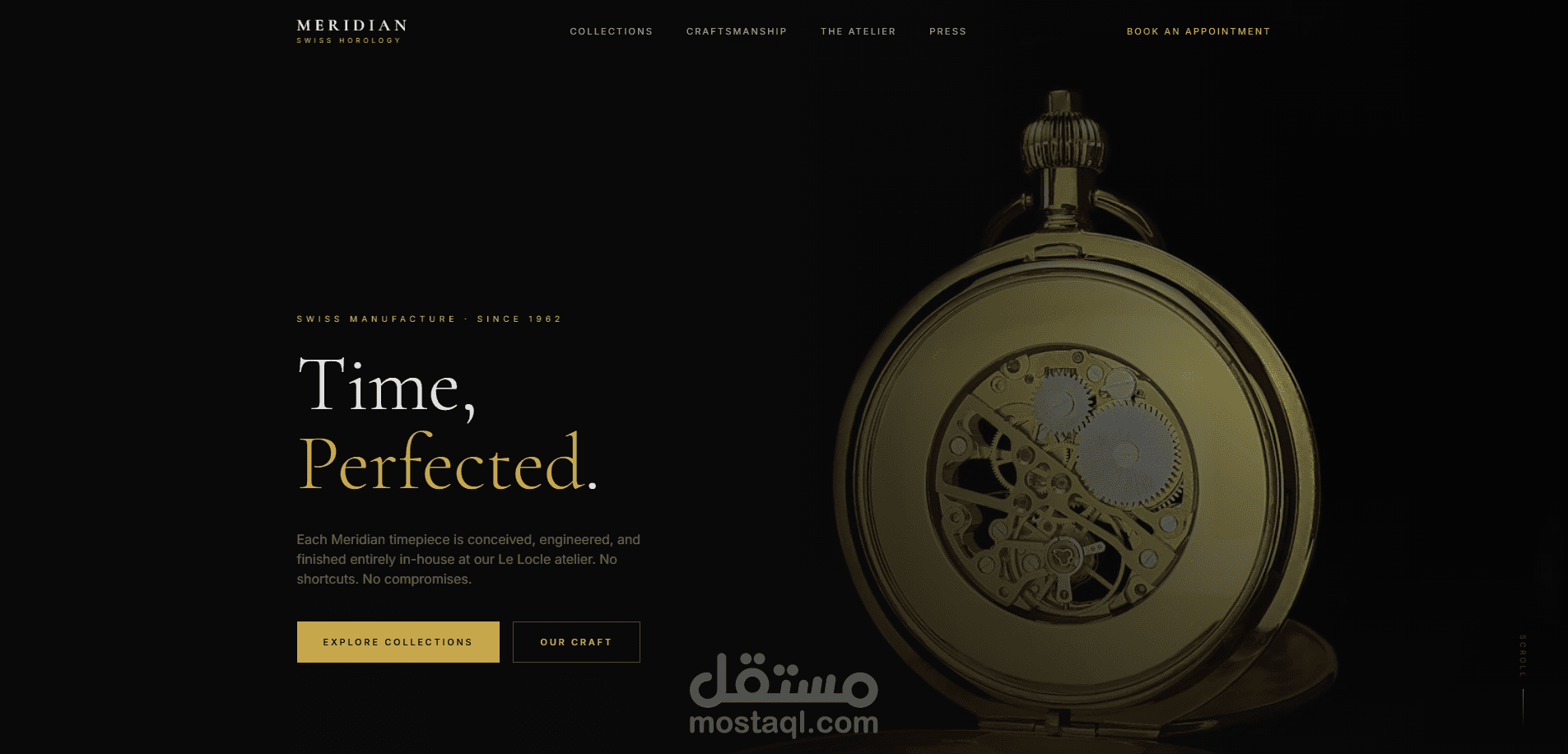 مشروع عن الساعات
