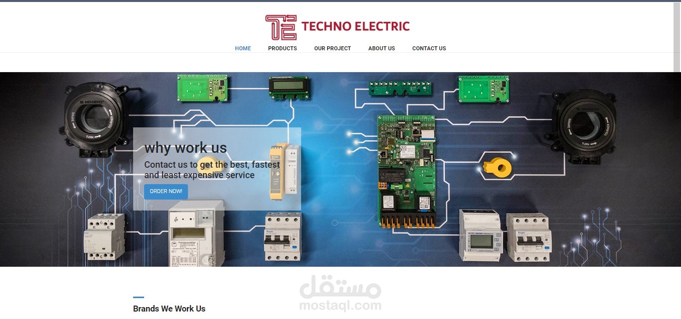 تصميم وبرمجة موقع كامل