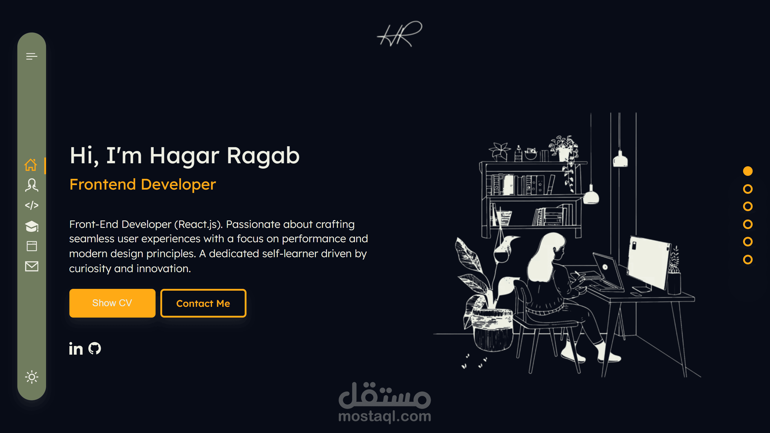 موقع شخصى