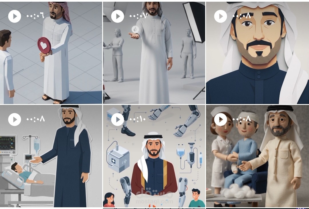 موشن جرافيك الجيل القادم مُولّد بأحدث تقنيات الذكاء الاصطناعي