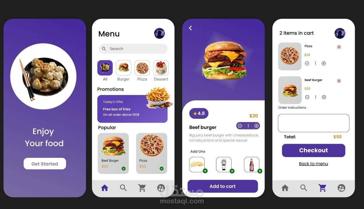 Title: Foodie - Smart Food Delivery Application