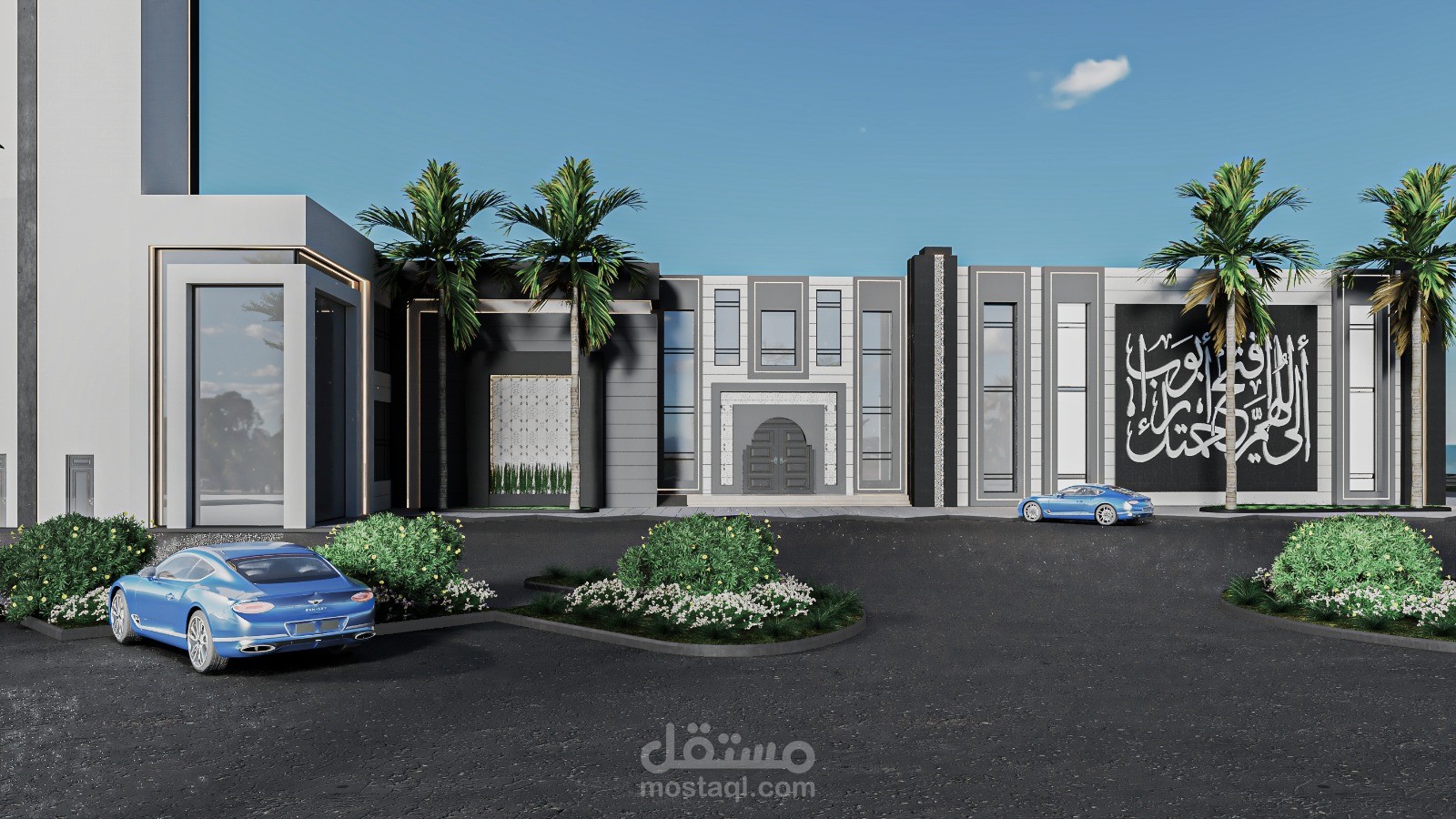 تصميم ابتدائي جامع الملك فيصل