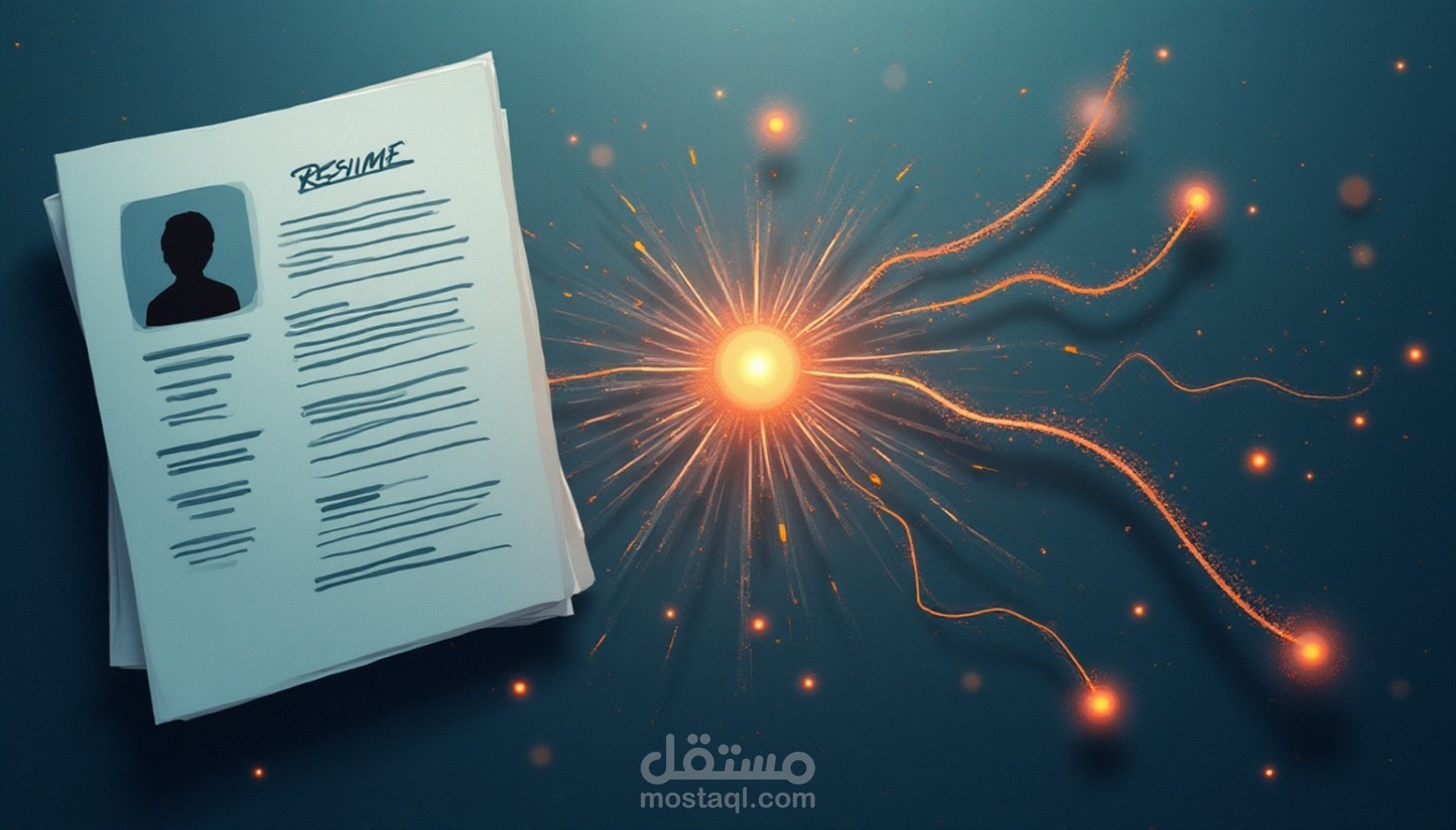 سيرة ذاتية احترافية بتصميم حديث ومتوافق مع نظام ATS