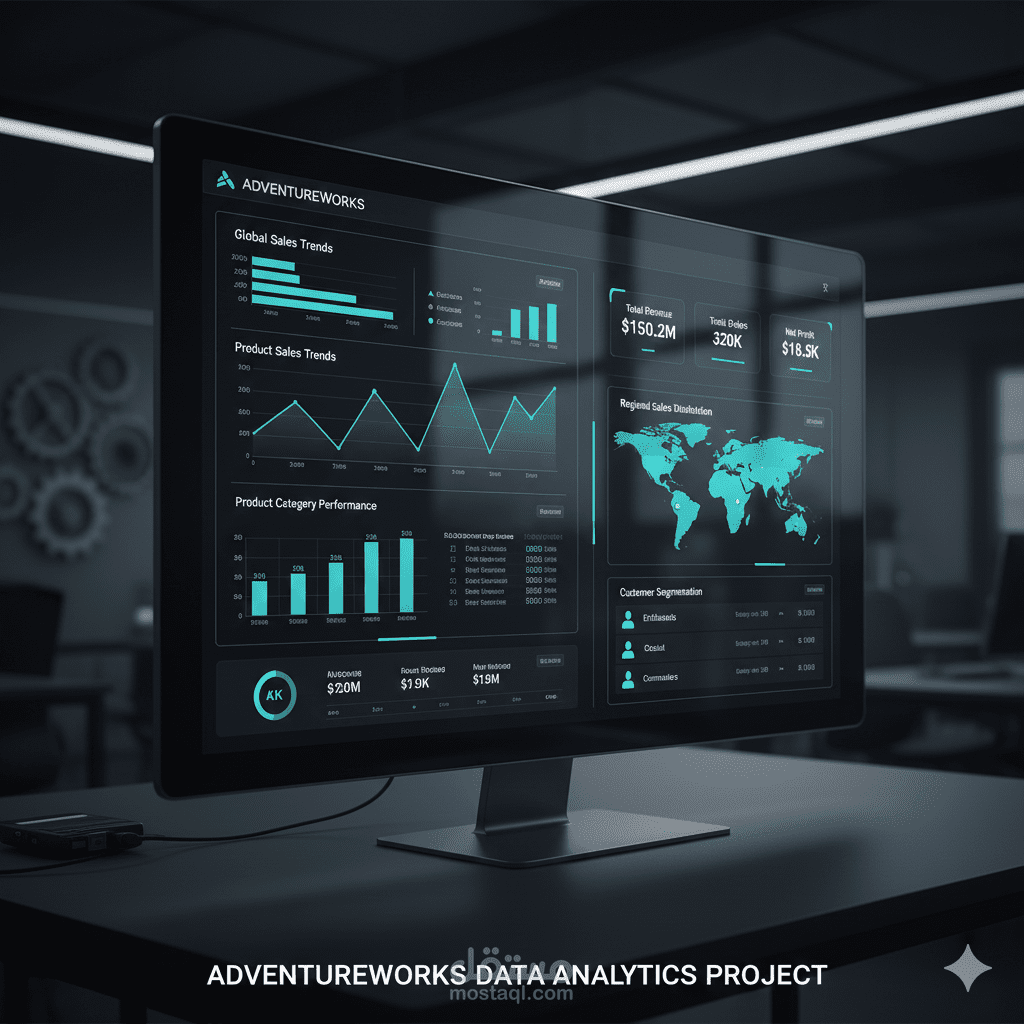 AdventureWorks Analytics Dashboard