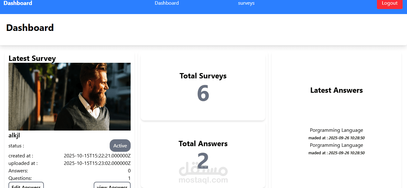 Survey Management System