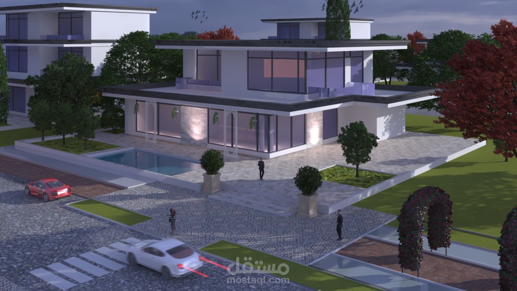 فيلا سكنية في مجمع راقي