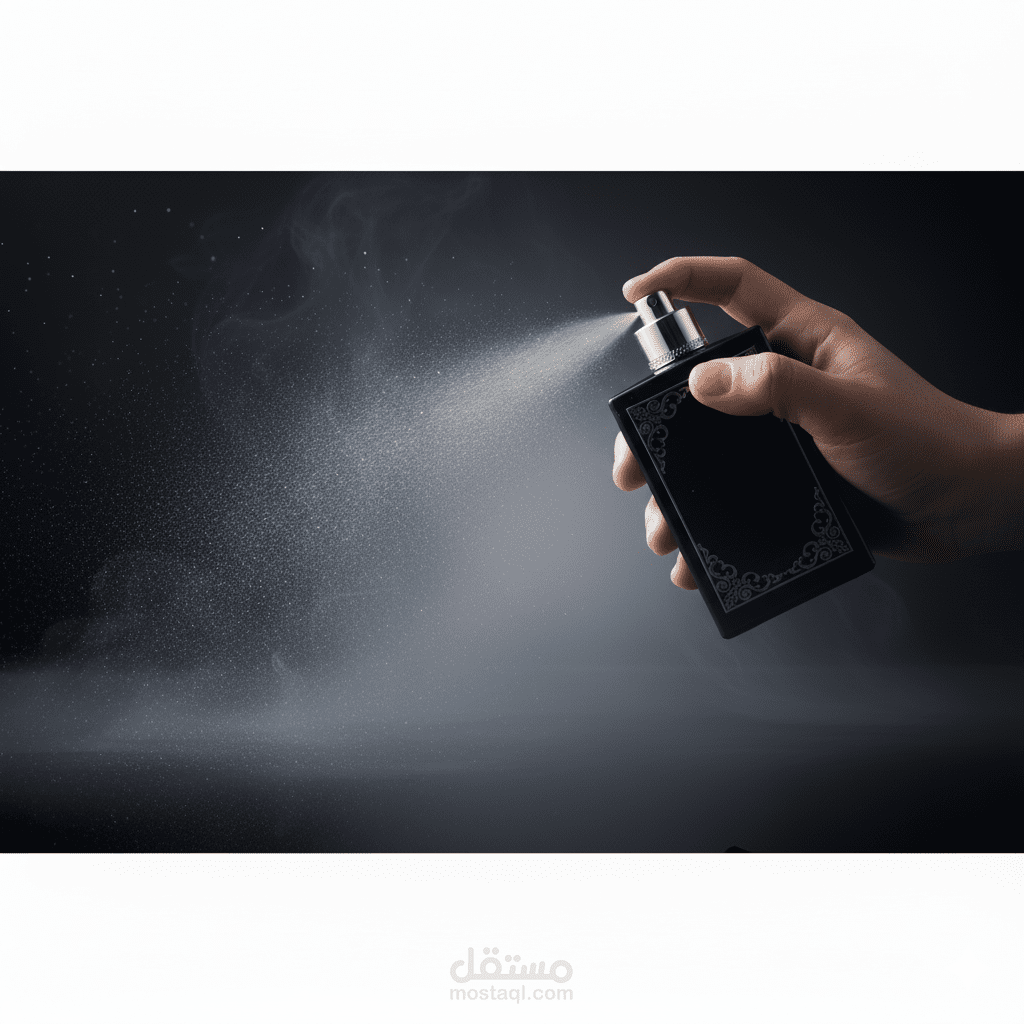 حملة اعلانية لعطر