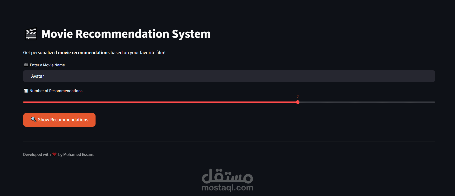 Movie Recommendation System