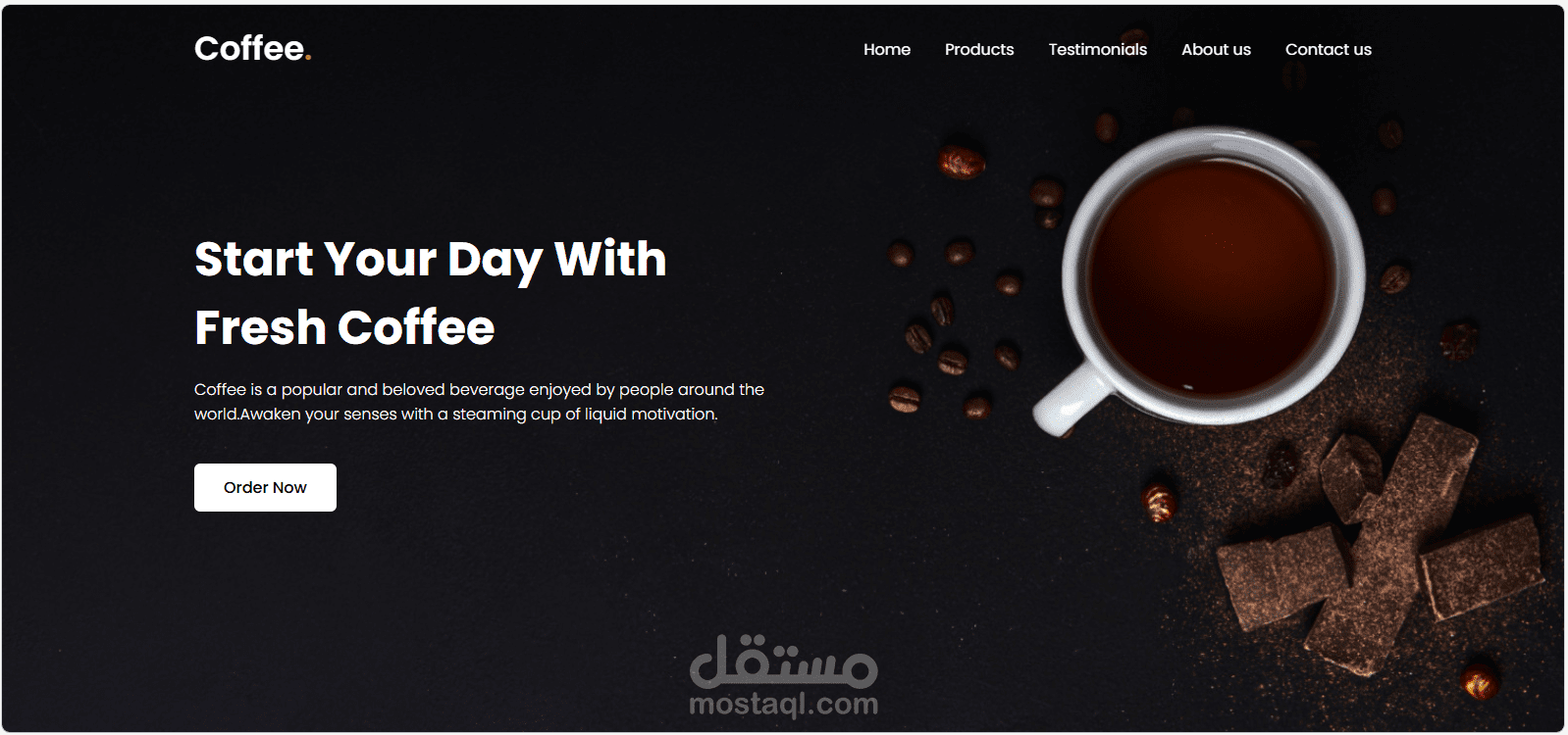 Coffee Website