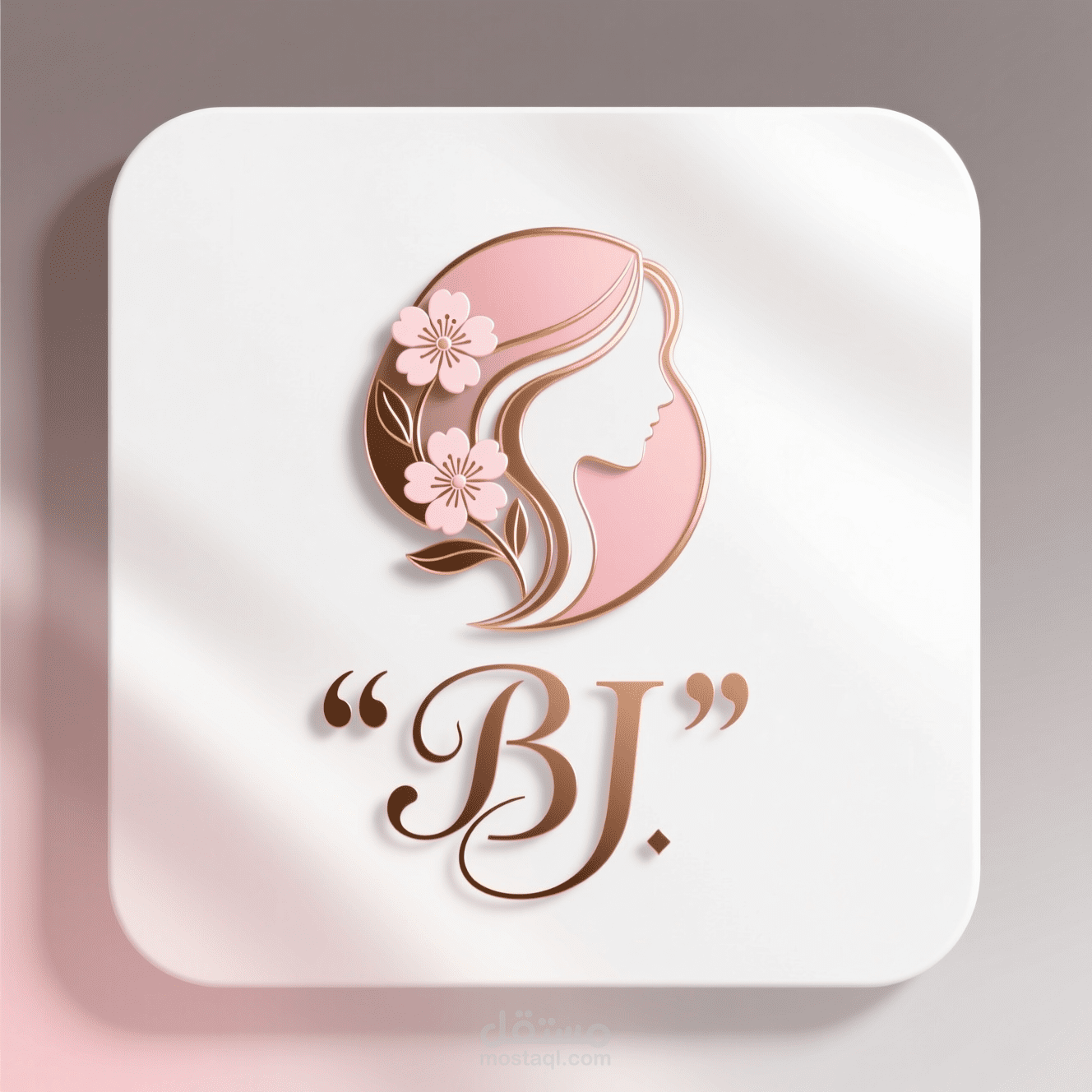 BJ – تصميم شعار لمتجر الإكسسوارات ومستحضرات التجميل