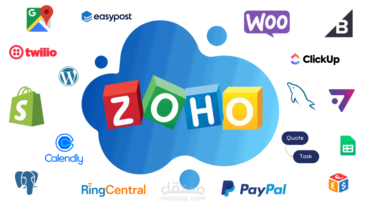 مزامنة أوتوماتيكية بين Pharow و Zoho CRM و Lemlist عبر Python