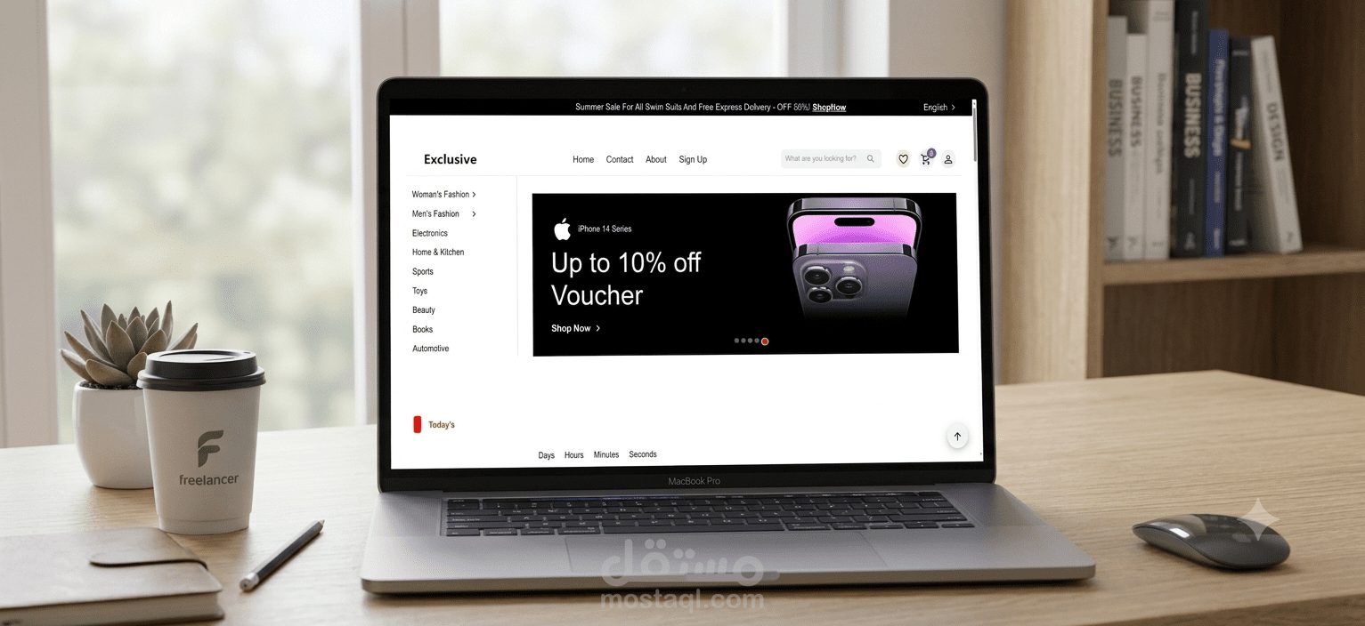Modern React E-Commerce Store