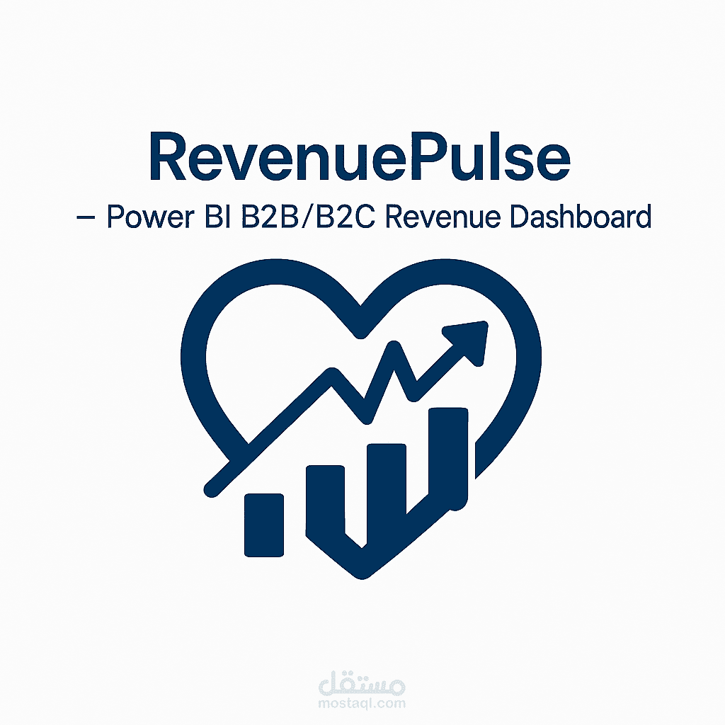 RevenuePulse – Power BI B2B/B2C Revenue Dashboard