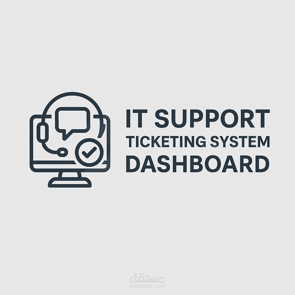 IT Support Ticketing System Dashboard