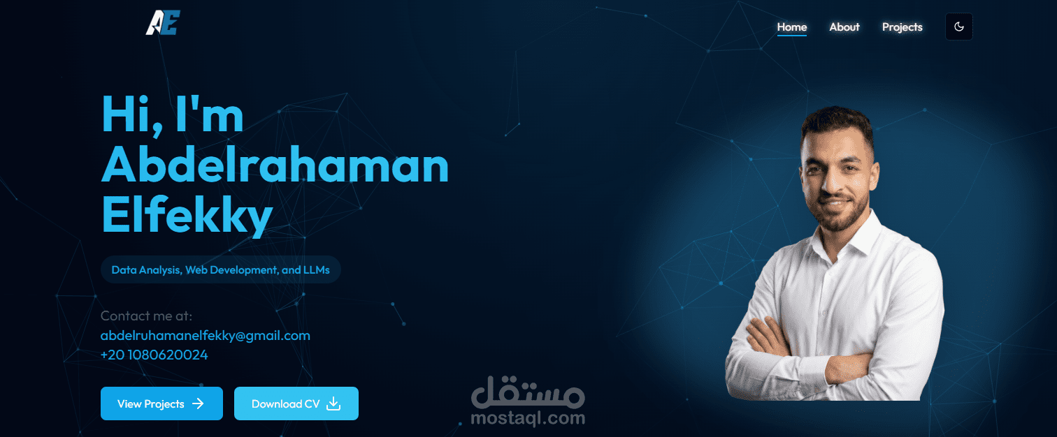 موقعي الشخصي لسابق الأعمال