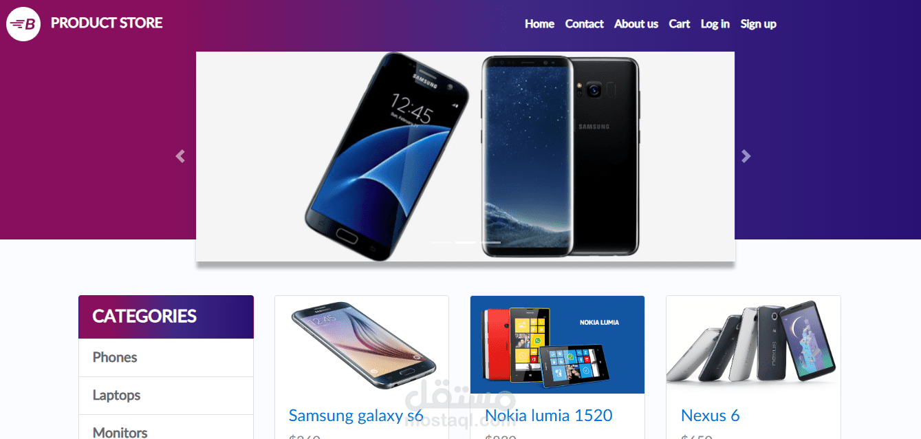 DemoBlaze E-Commerce Website