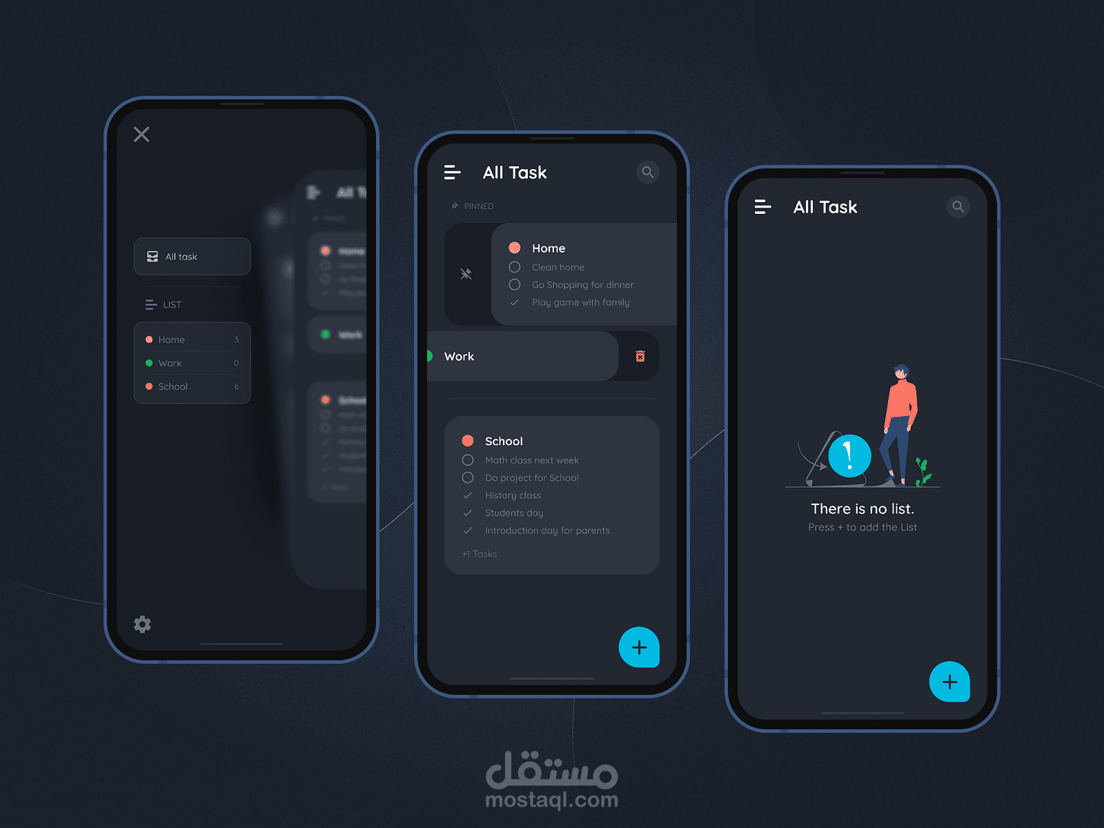 تطبيق Todo list لتنظيم المهام