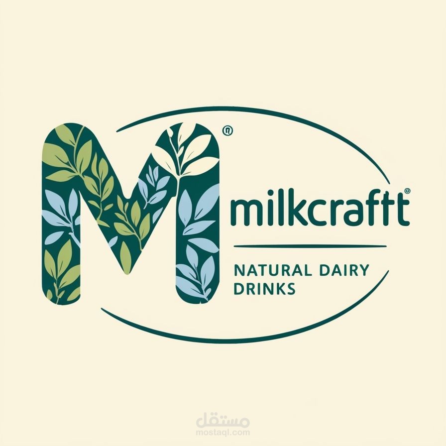 شعار MilkCraft لمنتجات الالبان