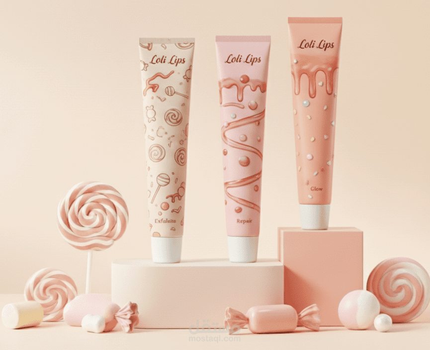 مجموعة مختصة بالعناية بالشفاه