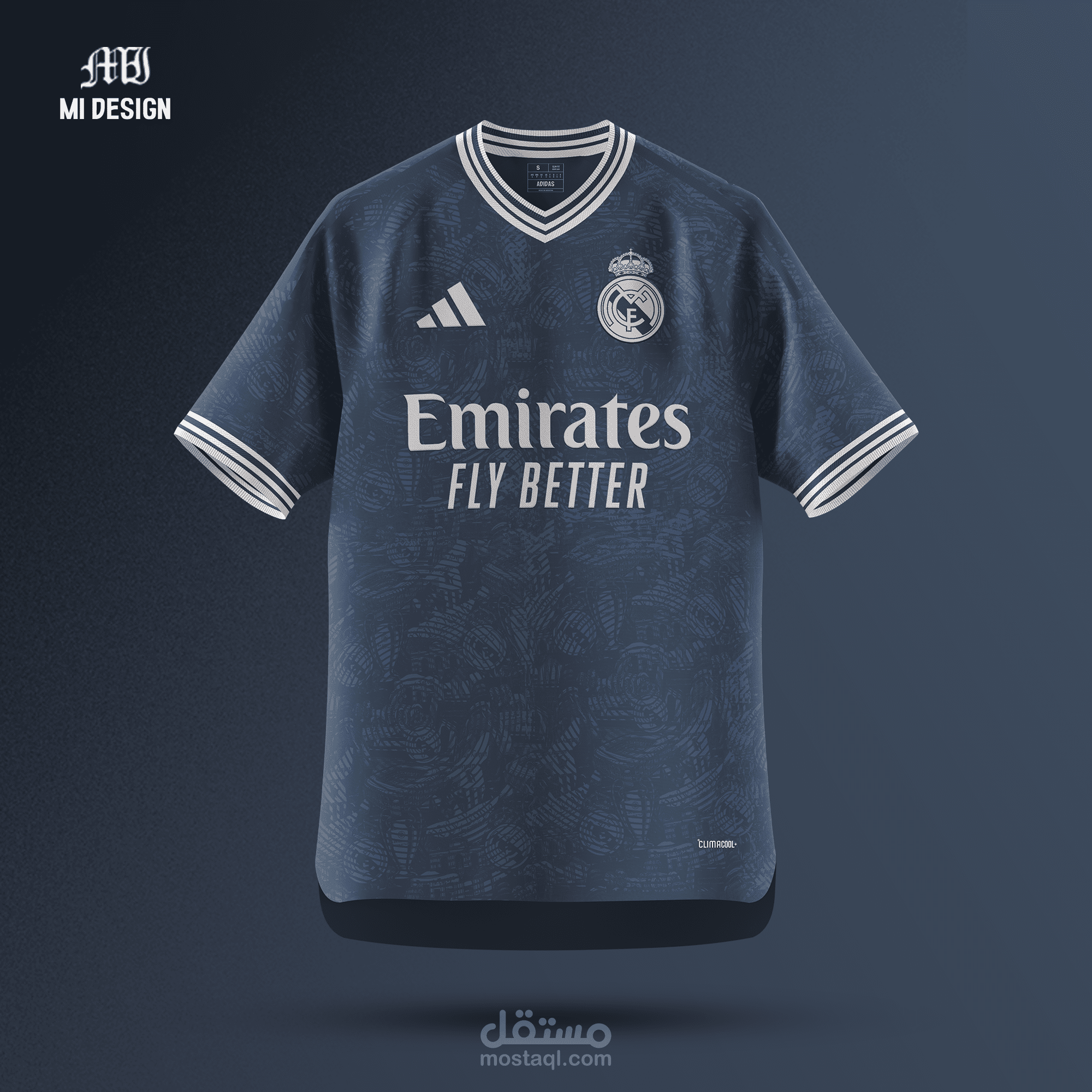 تصميم تيشرتات لنادي ريال مدريد